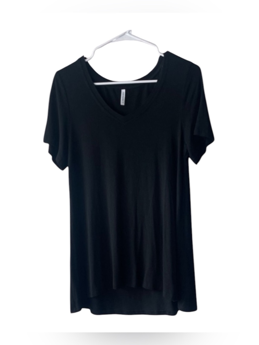 Classic Black V-Neck Women's Tee